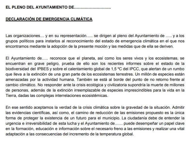 emergencia climatica 