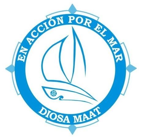 Enseña del velero Diosa Maat, de Ecologistas en Acción
