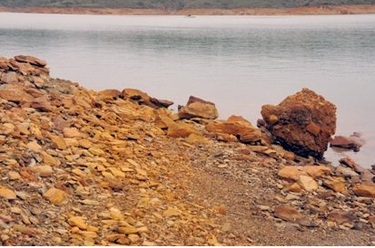 Embalse ‘El Sancho’, en Huelva, donde investigadores de la Universidad de Cádiz analizan las consecuencias del deterioro ecológico. EFE/UCA