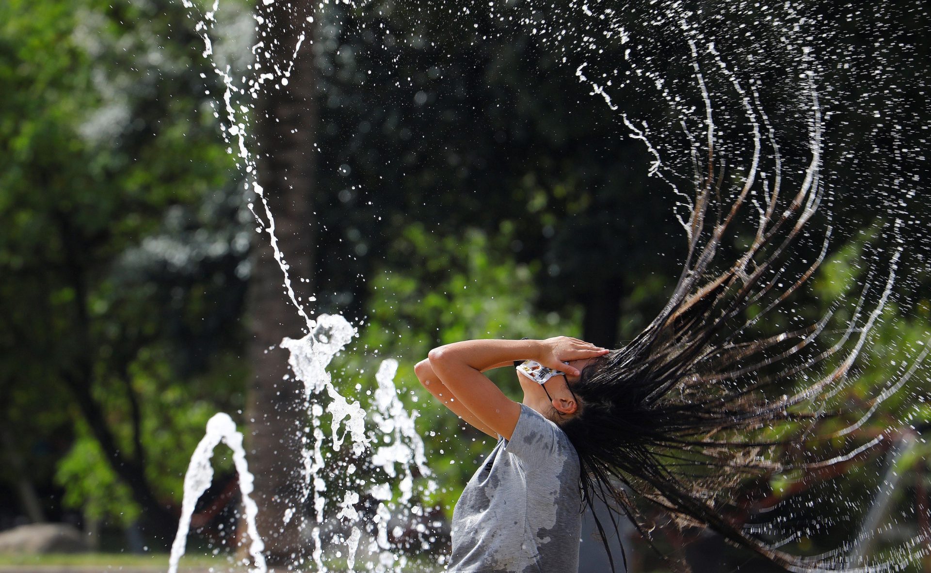 calor agua verano