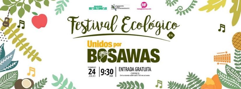 Cartel anunciador del concierto en el que 14 bandas musicales pidieron, a través de sus letras, prácticas respetuosas con el medioambiente en Bosawás, una de las biosferas más extensa de Centroamérica