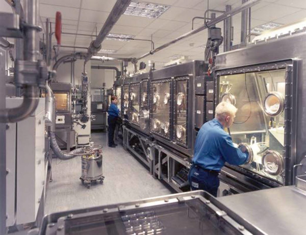 Producción de MOX, el combustible de plutonio y uranio