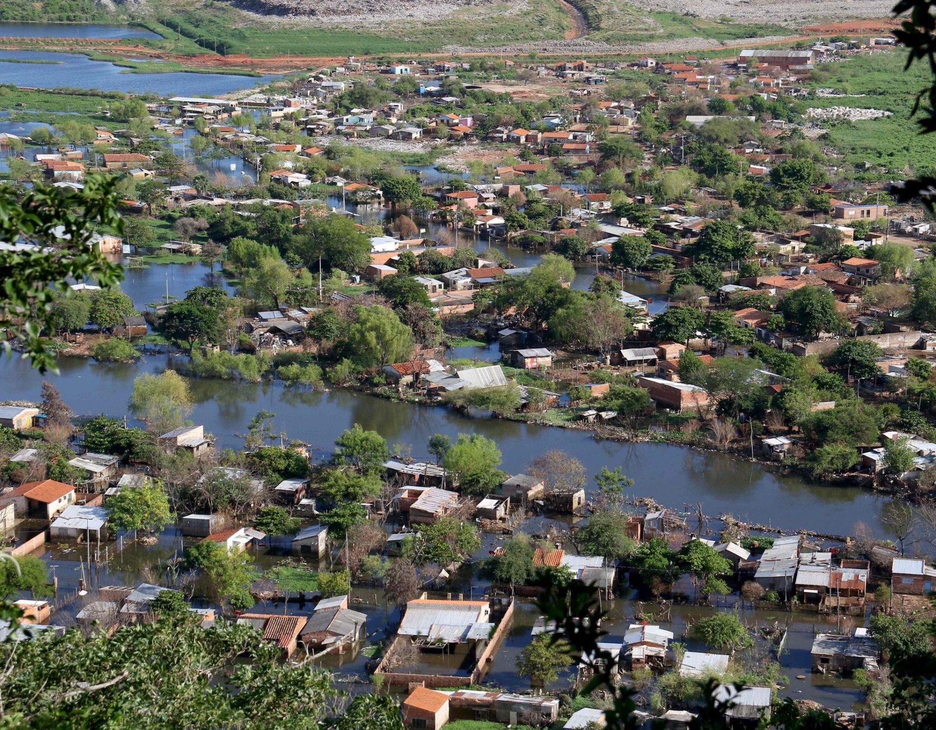 El Gobierno de Paraguay quiere hacer una barrera contra las inundaciones en Asunción.