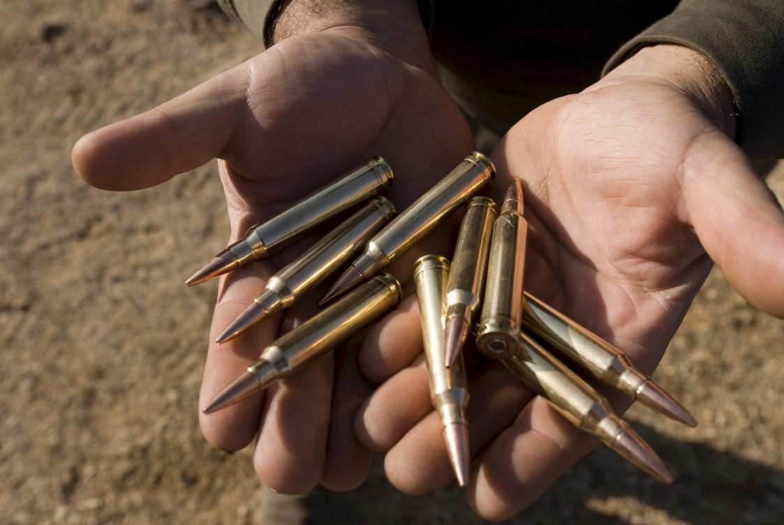Munición de cobre para reemplazar a la de plomo. EFE/José Pedrosa