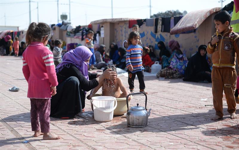 campo de refugiados Debaga en las afueras de Erbil (Irak). 