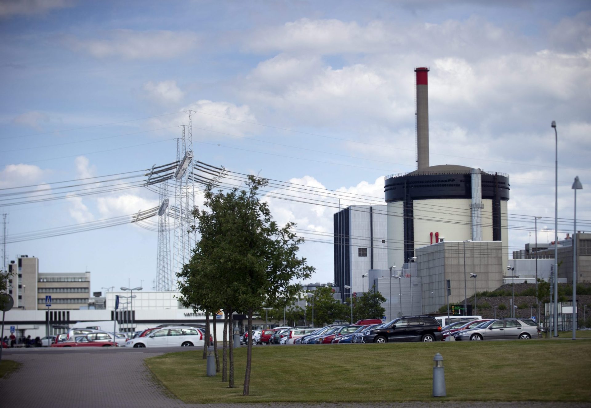 La nuclear Ringhals en Varberg, Suecia.