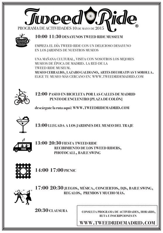 Tweed Ride Madrid, un paseo con estilo para viajar en el tiempo sobre dos ruedas con la colaboración de EFEverde y EFEestilo de la Agencia EFE