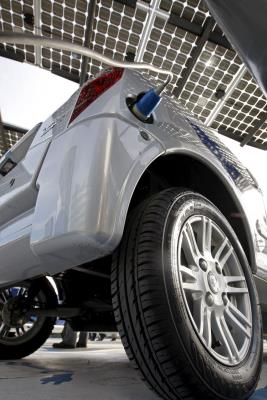 recarga de vehículo eléctrico