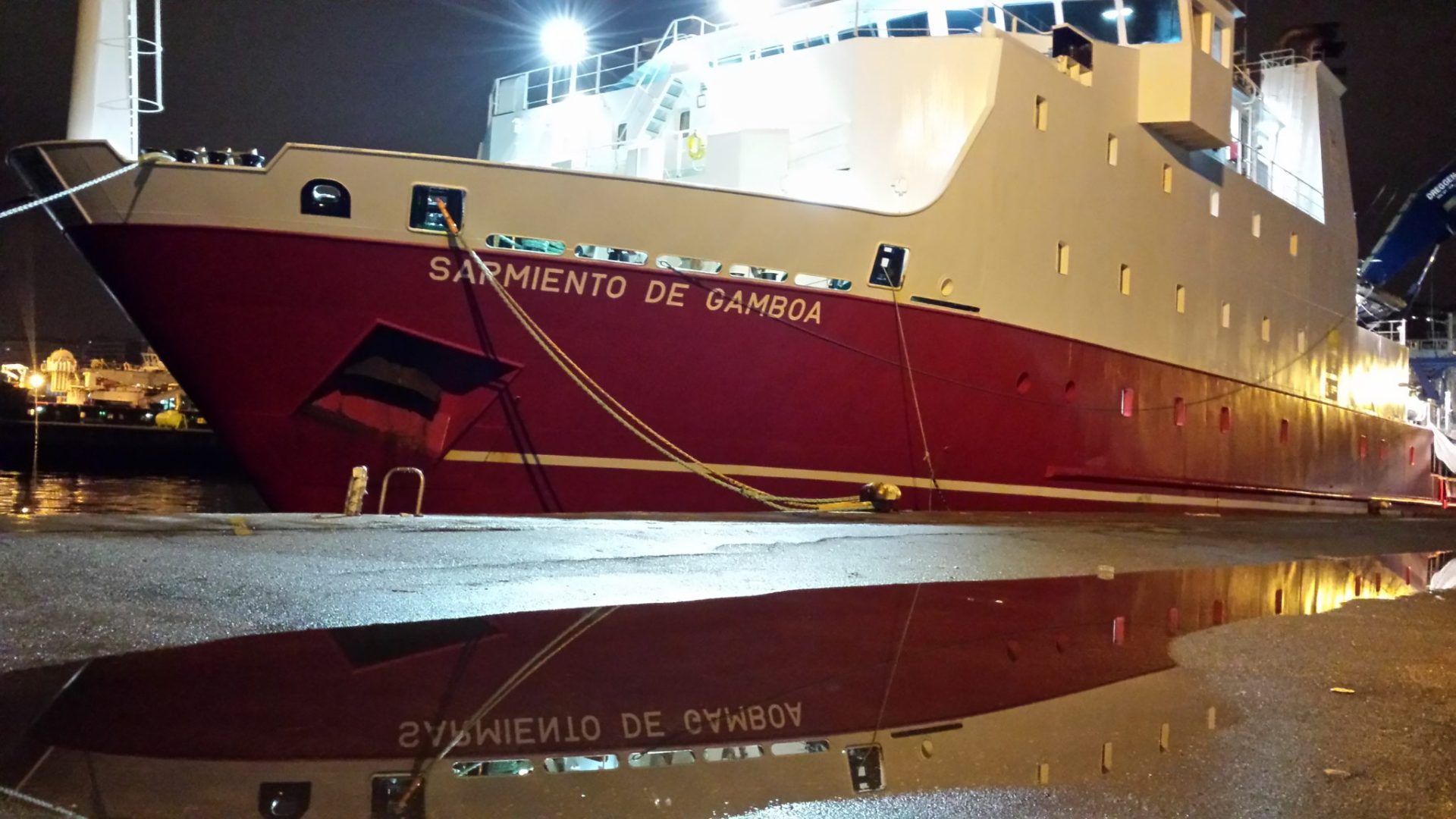 #HorizonteAntártida 3 @ValentínCarrera, a bordo del Sarmiento de Gamboa
