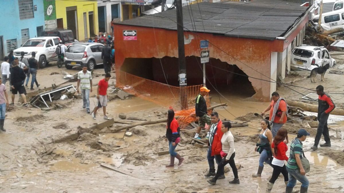 MOCOA Fuertes lluvias provocaron el desbordamiento de los ríos Mulato, Mocoa y Sangucayo en la capital del departamento de Putumayo, dejando, tras el paso de una avalancha, un saldo trágico en la ciudad. Crédito: © Archivo / WWF-Colombia
