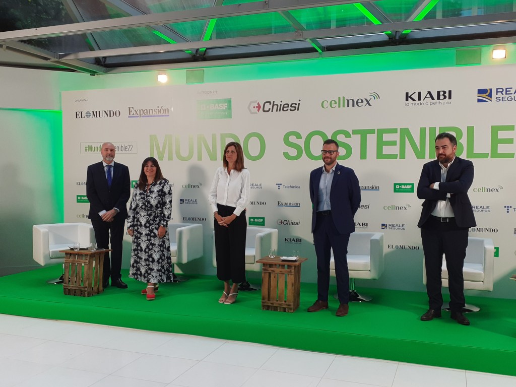 Ponentes del foro El Mundo Sostenible. EFE