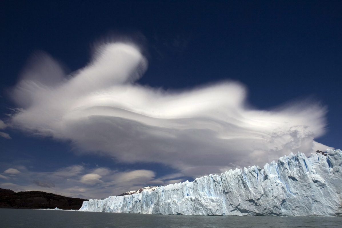 El glaciar Perito Moreno en El Calafate (Argentina).