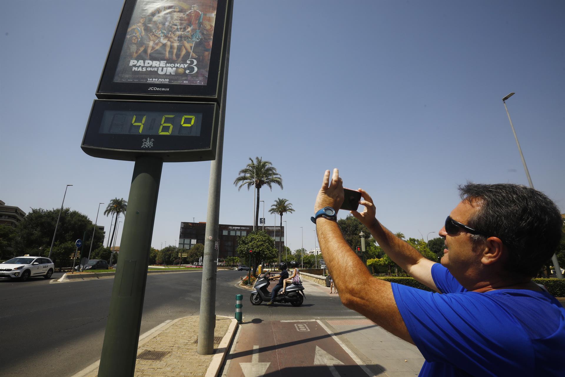 Los termómetros se disparan desde Portugal hasta Turquía