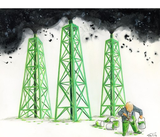 Greenwashing por @visoor en la #viñetaverde en @efeverde