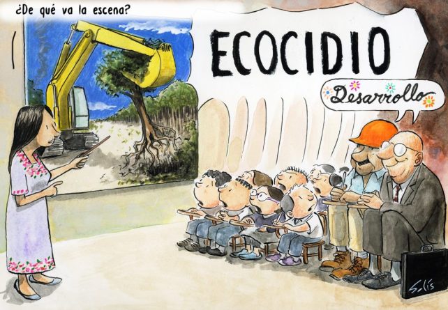 Día de la educación ambiental. Por (*)  Víctor Solís (@Visoor) en la #viñetaverde de @efeverde.