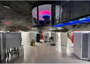 Centro de datos Pionen White Mountains en Estocolmo. Marina Otero