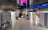 Vista de Pionen White Mountains data center en Estocolomo, diseñado por el arquitecto Albert France-Lanord en un bunker construido durante la Guerra Fría Marina Otero. SOLO USO EDITORIAL