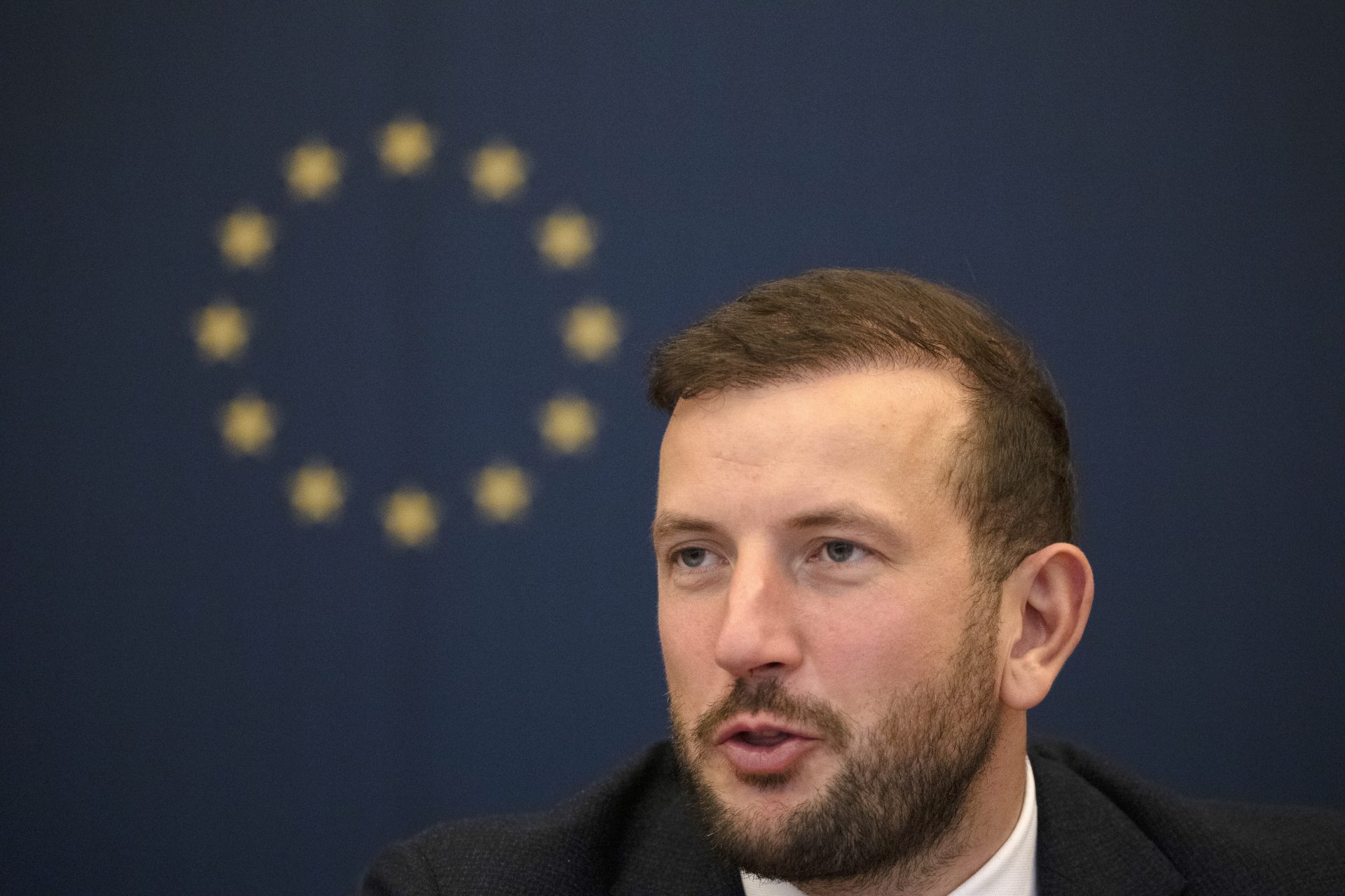 El Comisario Europeo de Medio Ambiente, Virginijus Sinkevicius EFE/EPA/ANDRES MARTINEZ CASARES