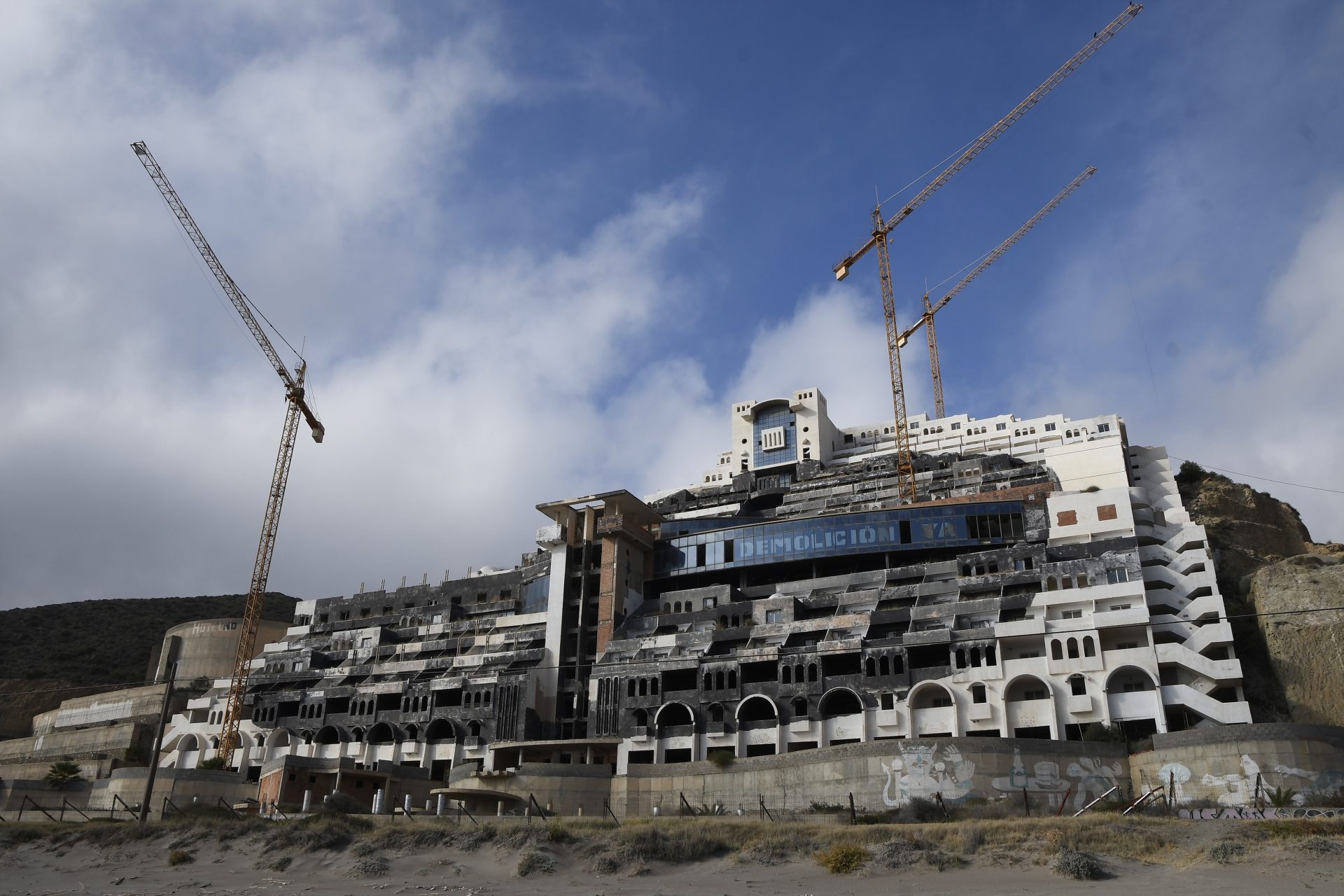 Greenpeace pide al TSJA que obligue al Ayuntamiento de Carboneras a cambiar la clasificación de El Algarrobico