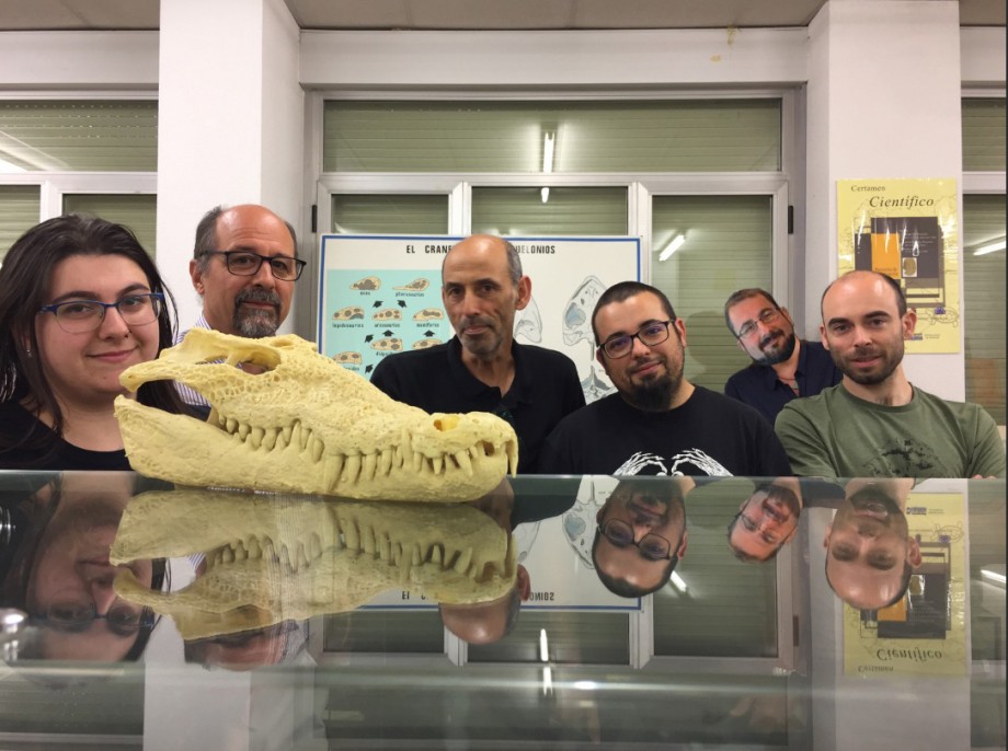 El equipo está integrado por Iván Narváez, Ane de Celis, Fernando Escaso, Santiago Martín de Jesús, Adán Pérez-García y Francisco Ortega. Cedida UNED