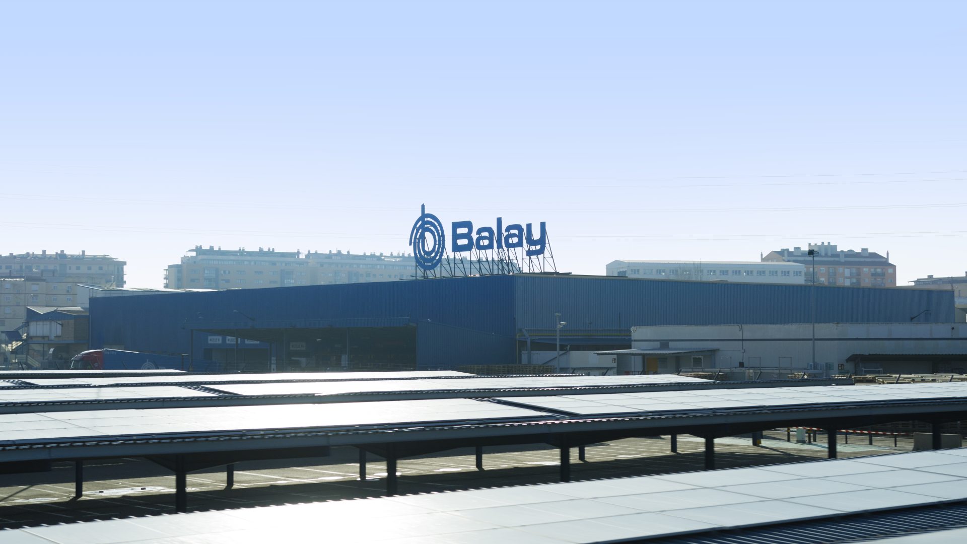 Instalaciones Balay con plazas fotovoltaicas en Aragón. Imagen facilita por BSH