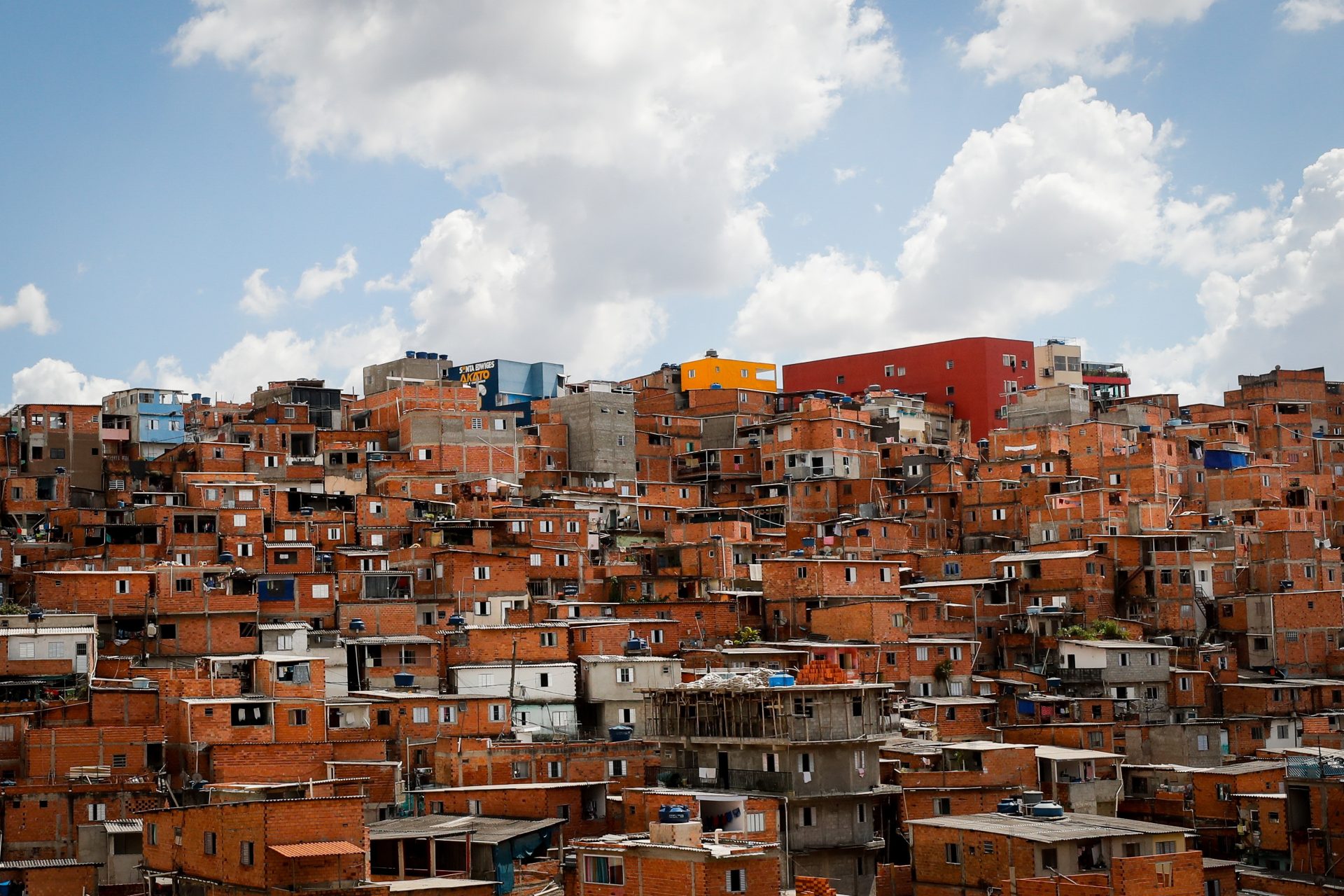 Vista de archivo de la favela de Paraisópolis. EFE/FERNANDO BIZERRA