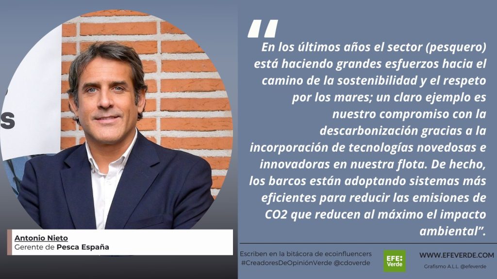 El sector pesquero y su compromiso de protección del medio marino. Por () Antonio Nieto, gerente de Pesca España