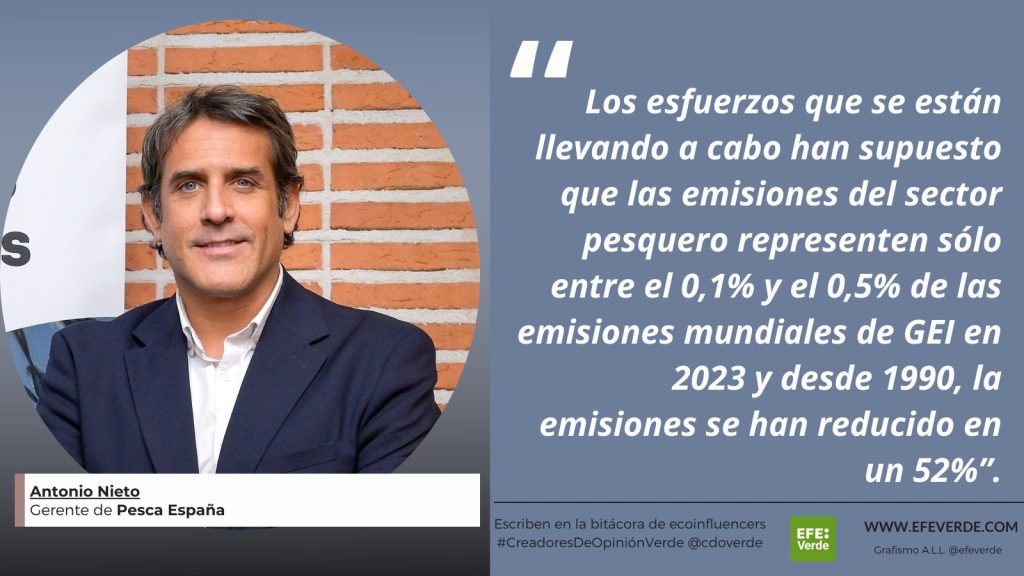 El sector pesquero y su compromiso de protección del medio marino. Por () Antonio Nieto, gerente de Pesca España