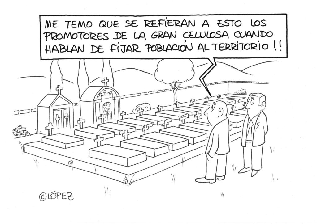 Fijar población. Por Juan López Rico (#López) en la bitácora de humor gráfico ambiental #VivalaBagatela en @efeverde