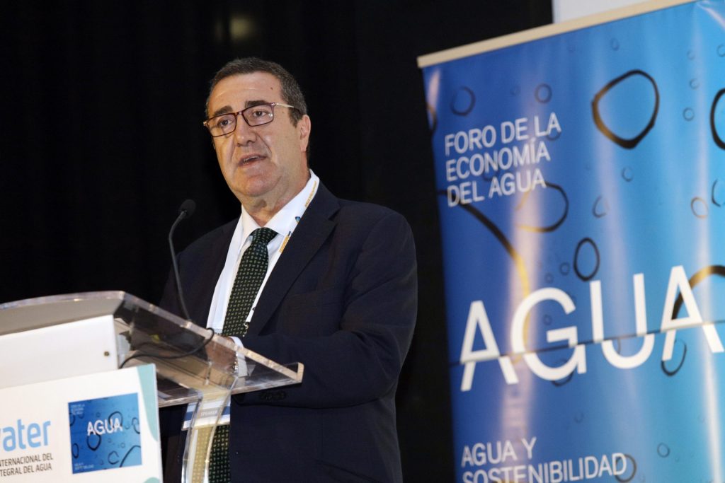 El presidente del Foro de la Economía del Agua, Francisco de Paula Lombardo, en una imagen de archivo. EFE/Hilda Ríos