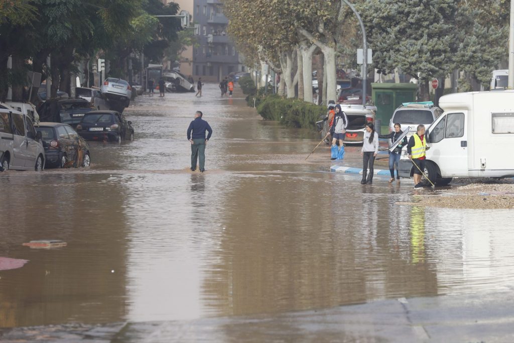 Imagen de archivo de las inundaciones de la dana de Valencia EFE/Miguel Ángel Polo