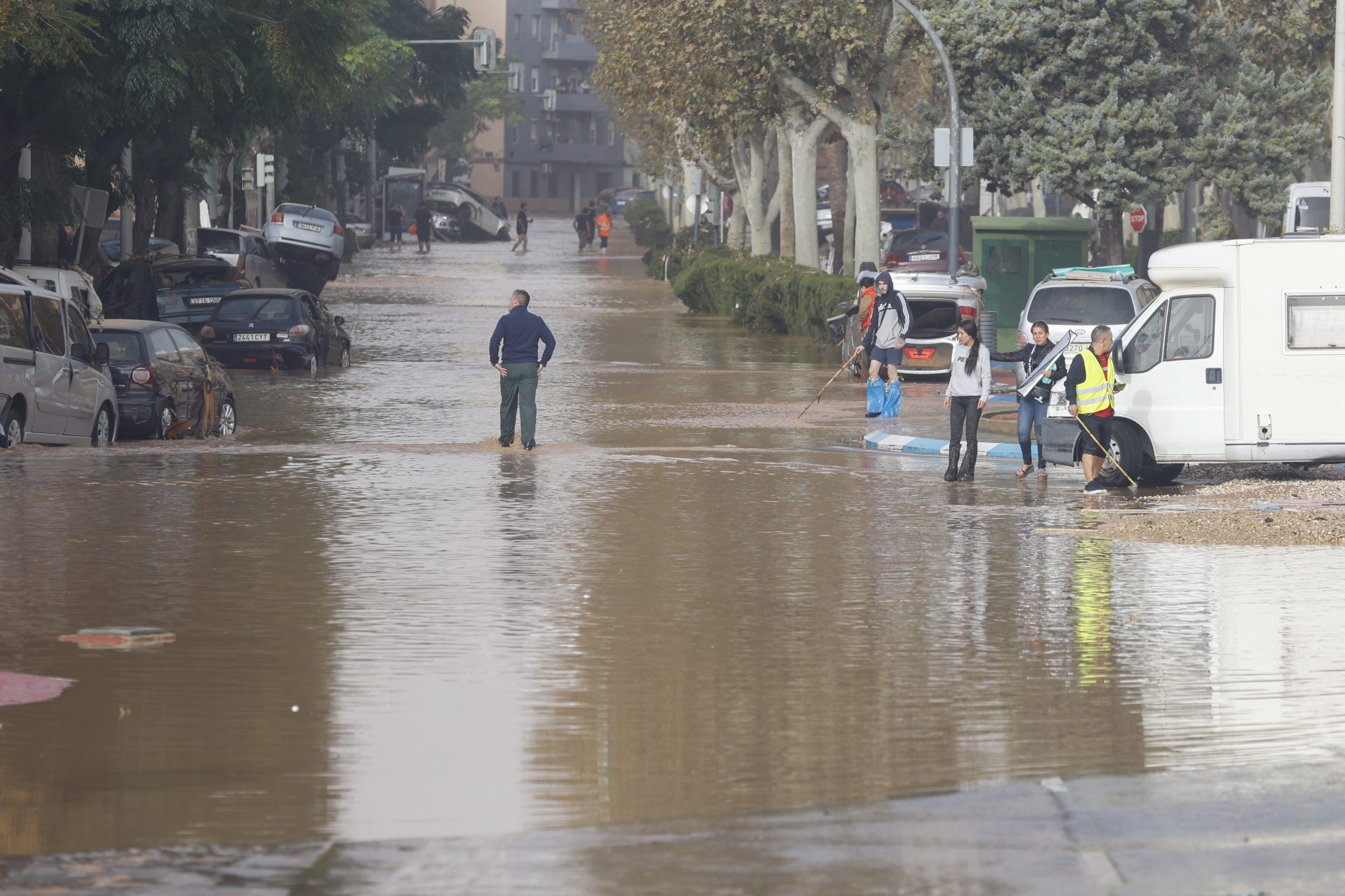 Imagen de archivo de las inundaciones de la dana de Valencia EFE/Miguel Ángel Polo