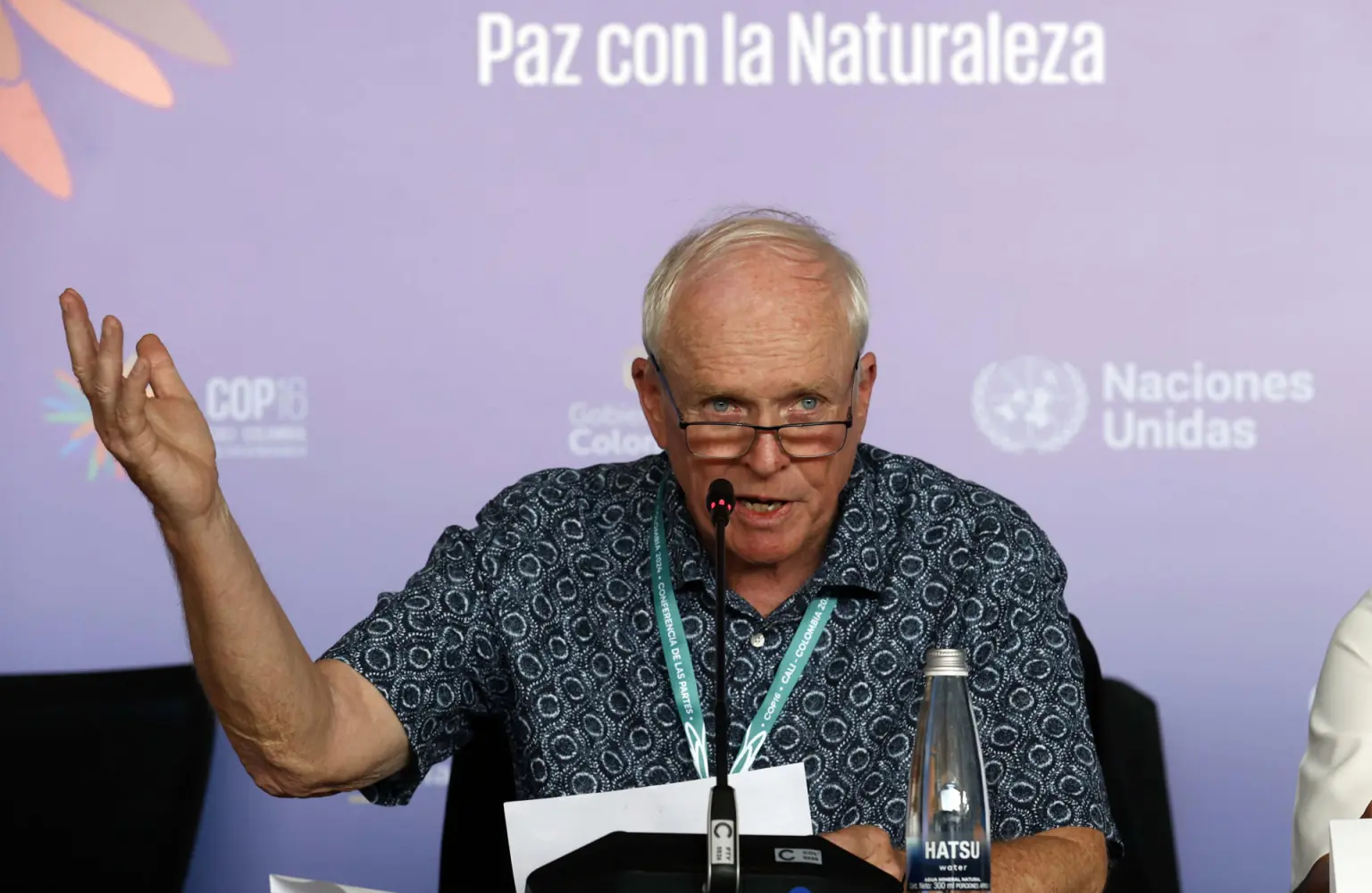 el vicepresidente de Ciencia y Biodiversidad de la Comisión Mundial de Áreas Protegidas (CMAP) de la Unión Internacional para la Conservación de la Naturaleza (UICN), Stephen Woodley,