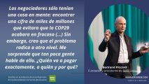 Bertrand Piccar en cdoverde de efeverde. Análisis del filnal de la COP29
