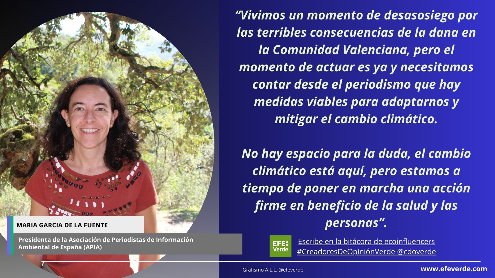 Demos voz a la ciencia, el negacionismo mata. Por María García de la Fuente en @cdoverde de @efeverde coordinado por @arturolarena (2)
