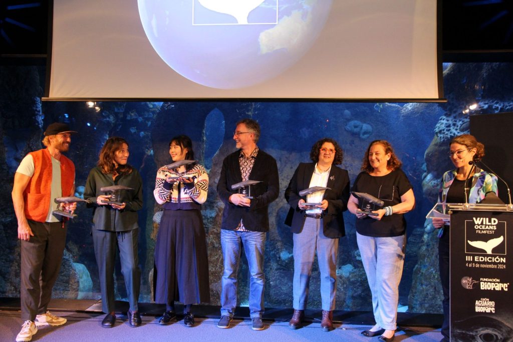 Premiados III Edición del Wild Oceans FilmFest. Imagen cedida por el festival.