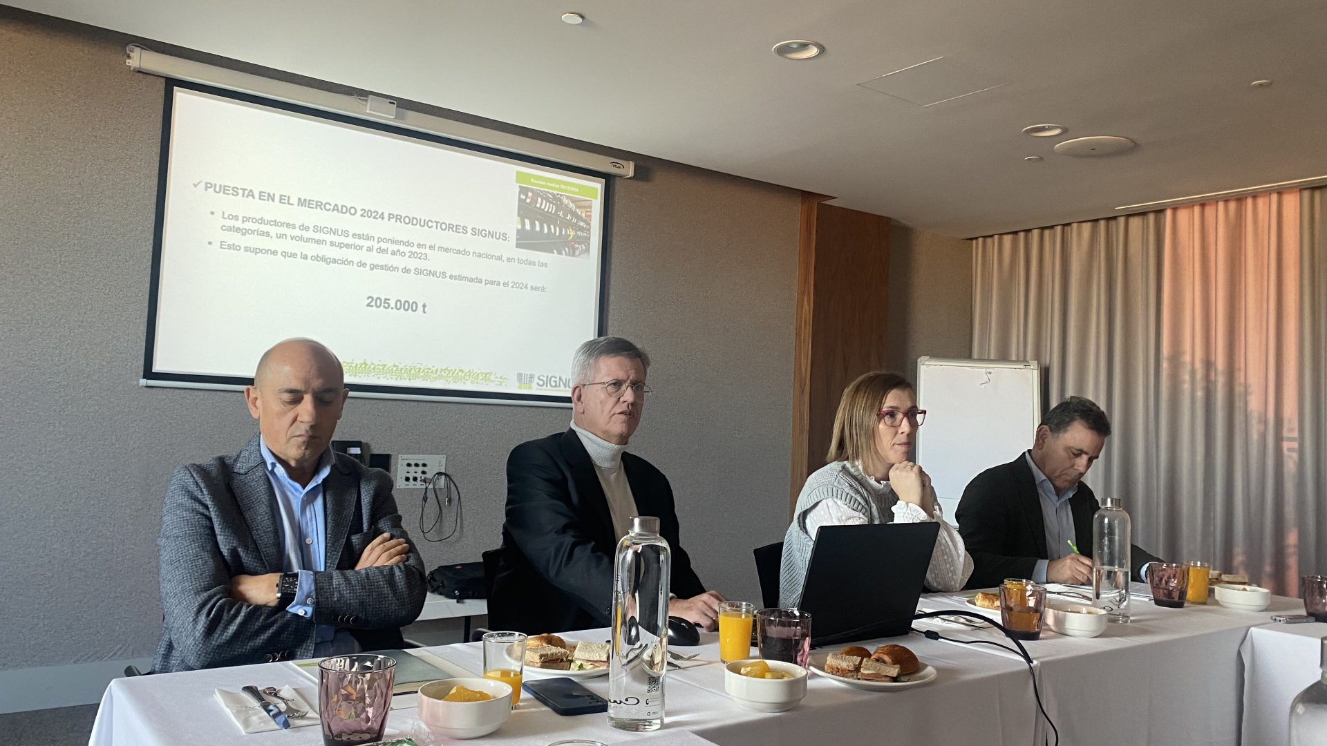 Presentación datos SIGNUS 2024. EFE / Nora Sesmero