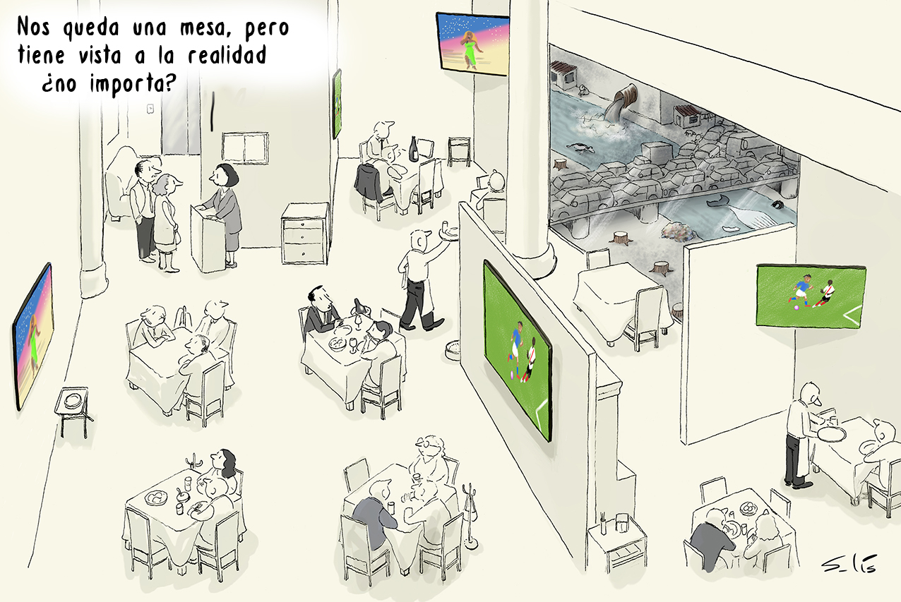 Día Mundial del Medio Ambiente (la realidad). Por () Víctor Solís (@Visoor) desde Ciudad de México en la #ViñetaVerde de @EFEverde