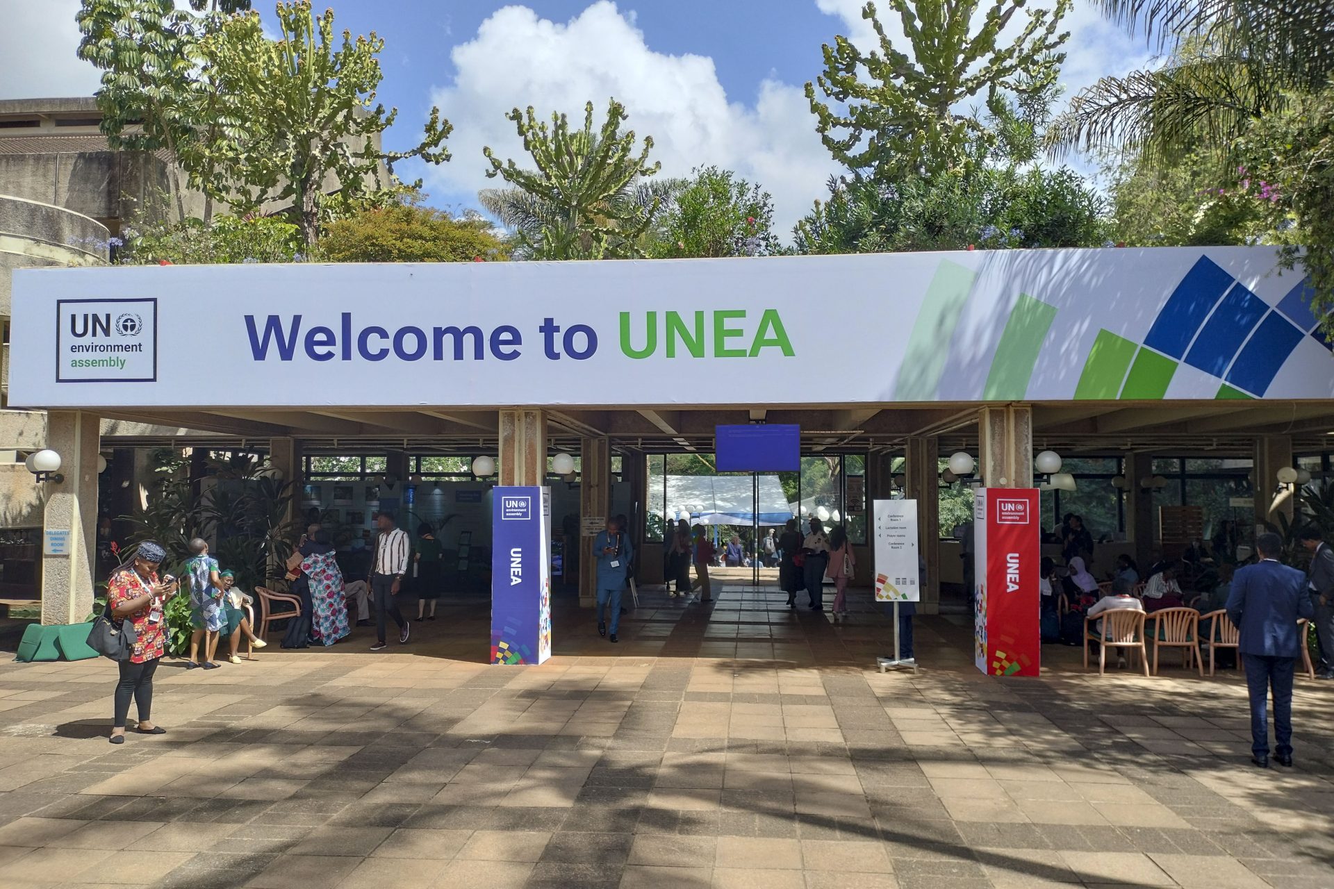 NAIROBI, 08/12/2025.-La VII Asamblea de la ONU para el Medio Ambiente (UNEA-7), principal órgano de toma de decisiones ambientales del mundo, empezó este lunes en Nairobi con el fin de impulsar "soluciones sostenibles" para las crisis medioambientales del planeta.-EFE/Pedro Alonso
