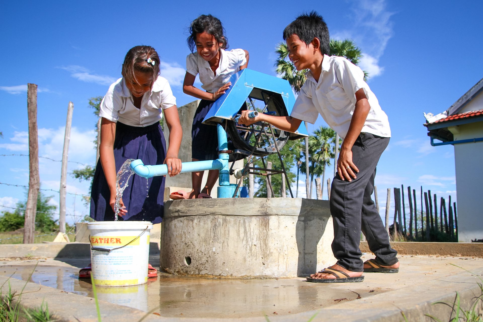 La foto está tomada en Camboya por Chetra Ten © World Vision