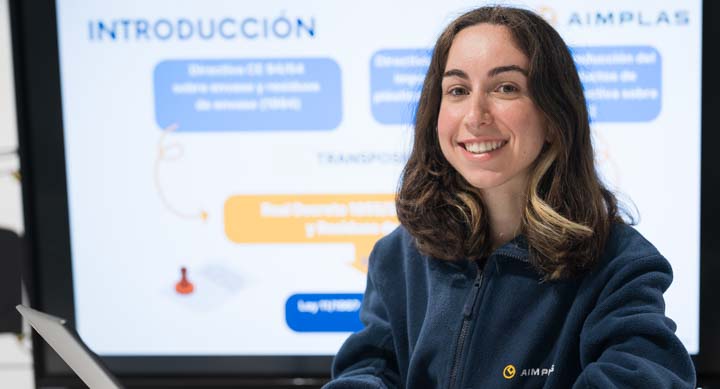 Ángela Martín es técnico de Gestión de Riesgos de AIMPLAS.