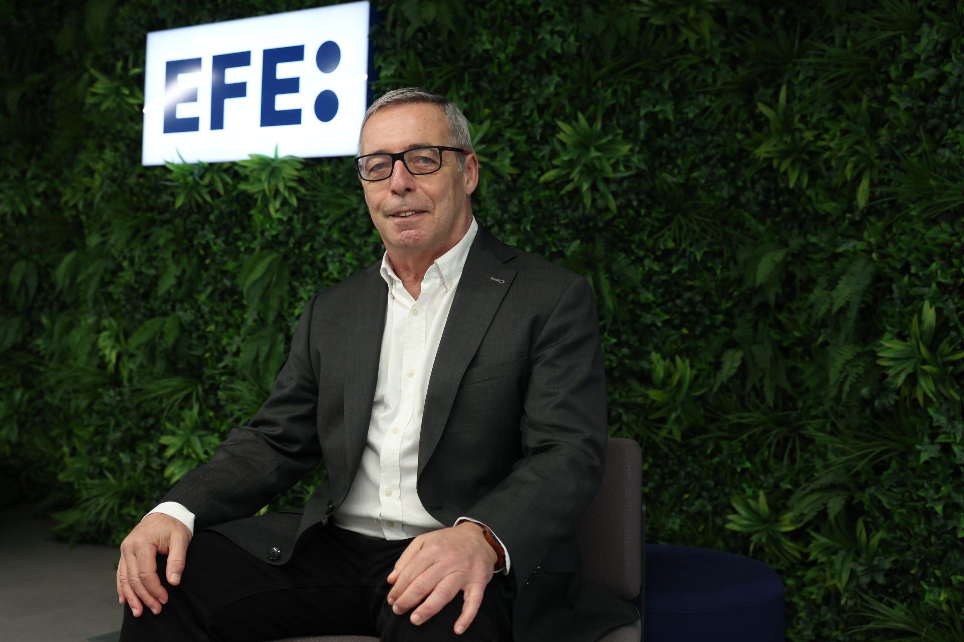 El decano del Colegio Oficial de Ingenieros de Montes (COIM), Eduardo Tolosan, en una entrevista con EFE/ Kiko Huesca